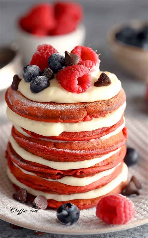 How does Red Velvet Pancakes fit into your Daily Goals - calories, carbs, nutrition