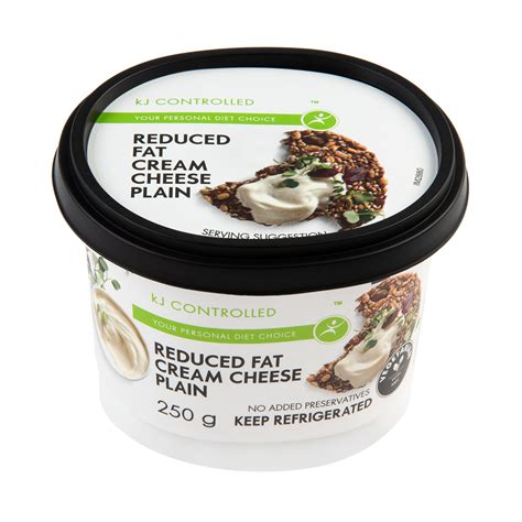 How does Reduced Fat Plain Cream Cheese fit into your Daily Goals - calories, carbs, nutrition