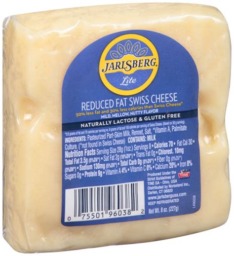 How does Reduced Fat Swiss fit into your Daily Goals - calories, carbs, nutrition