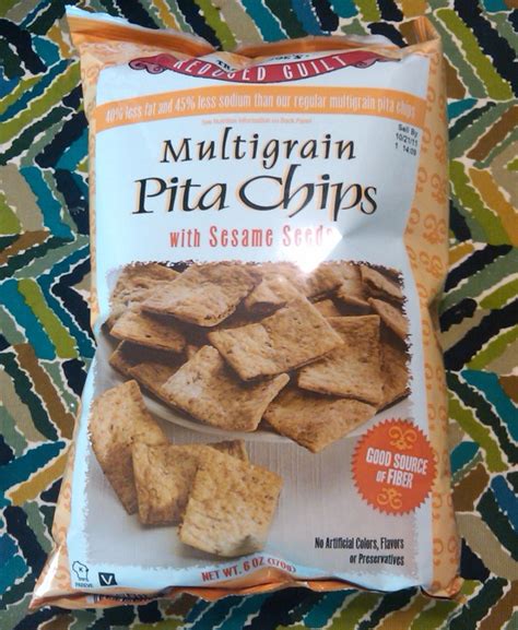 How does Reduced Guilt Multigrain Pita Chips fit into your Daily Goals - calories, carbs, nutrition