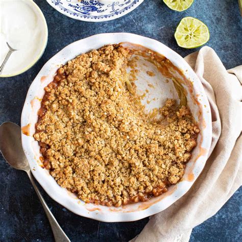 How does Rhubarb and Ginger Crumble fit into your Daily Goals - calories, carbs, nutrition