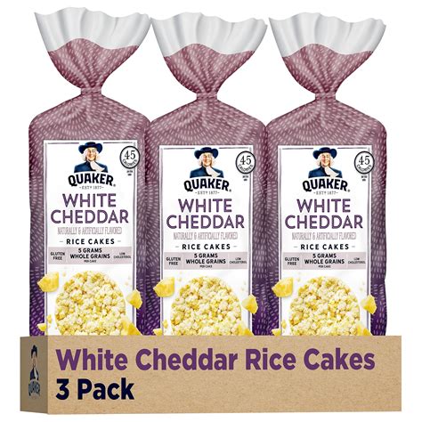 How does Rice Cakes - White Cheddar fit into your Daily Goals - calories, carbs, nutrition
