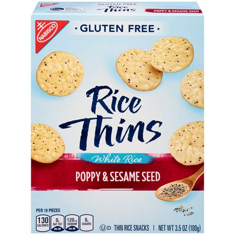 How does Rice Thins - Sesame fit into your Daily Goals - calories, carbs, nutrition