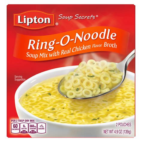 How does Ring-O-Noodle Soup fit into your Daily Goals - calories, carbs, nutrition