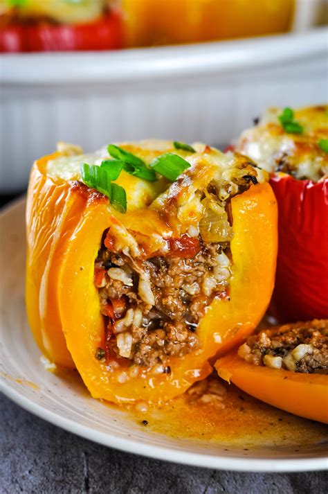 How does Risotto Stuffed Bell Peppers fit into your Daily Goals - calories, carbs, nutrition