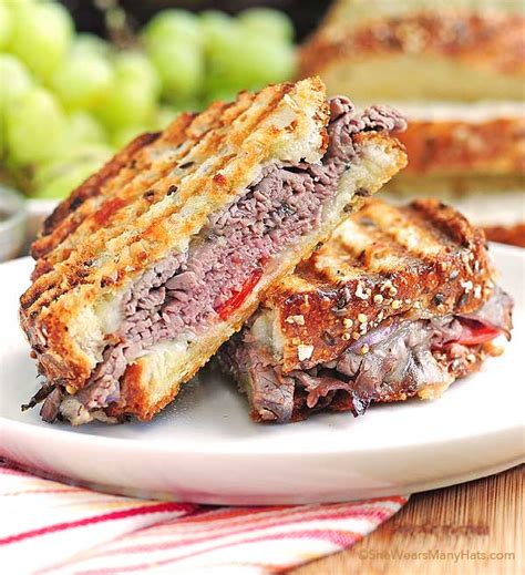 How does Roast Beef Panini withCherry Pepper Relish fit into your Daily Goals - calories, carbs, nutrition