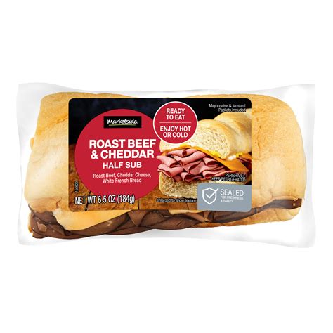 How does Roast Beef and Cheddar Sub fit into your Daily Goals - calories, carbs, nutrition