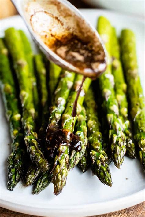 How does Roasted Asparagus with Balsamic Browned Butter fit into your Daily Goals - calories, carbs, nutrition