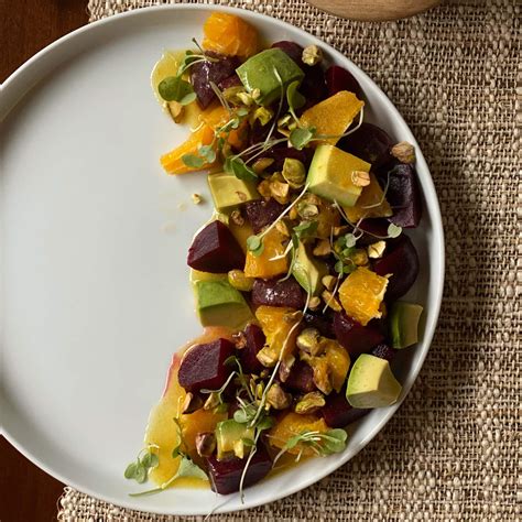 How does Roasted Beet and Orange Salad fit into your Daily Goals - calories, carbs, nutrition