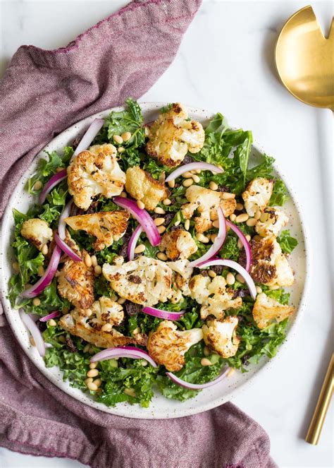 How does Roasted Cauliflower Salad with Orange Vinaigrette fit into your Daily Goals - calories, carbs, nutrition