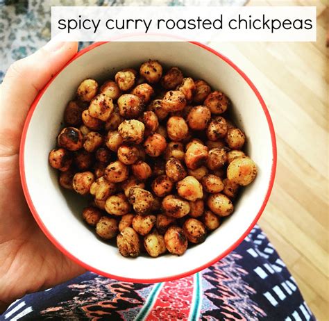 How does Roasted Chickpeas - Spicy Curry fit into your Daily Goals - calories, carbs, nutrition