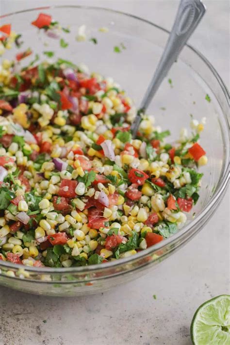 How does Roasted Corn Salsa fit into your Daily Goals - calories, carbs, nutrition