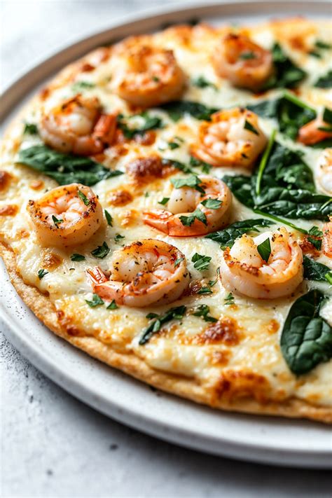 How does Roasted Garlic Shrimp Pizza, with Fresh Herbs fit into your Daily Goals - calories, carbs, nutrition