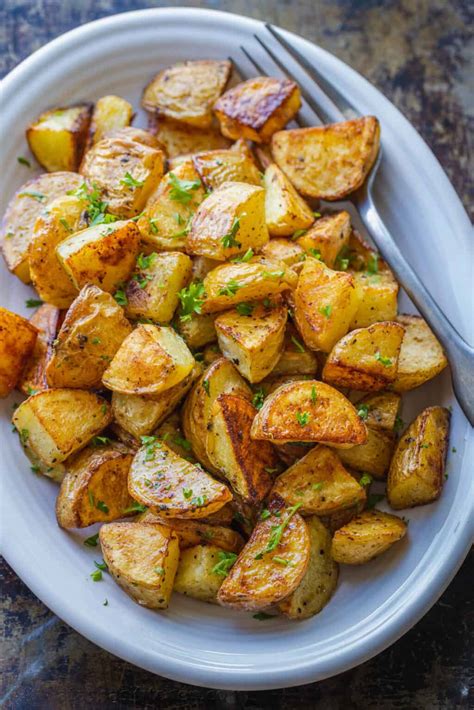 How does Roasted Potatoes fit into your Daily Goals - calories, carbs, nutrition