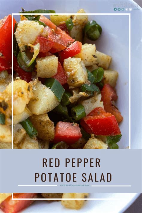 How does Roasted Red Pepper Potato Salad fit into your Daily Goals - calories, carbs, nutrition