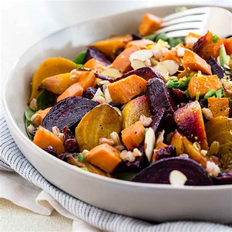 How does Roasted Root Vegetable Salad fit into your Daily Goals - calories, carbs, nutrition