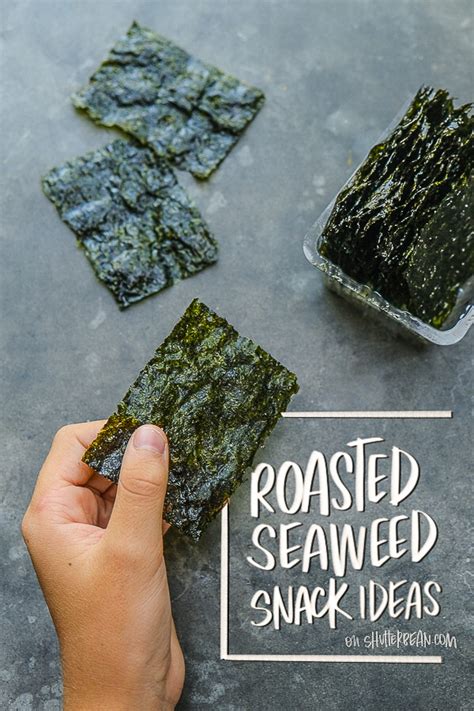 How does Roasted Seasoned Seaweed fit into your Daily Goals - calories, carbs, nutrition