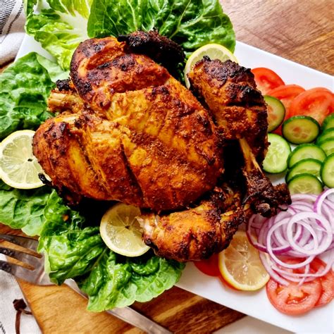 How does Roasted Tandoori Chicken fit into your Daily Goals - calories, carbs, nutrition