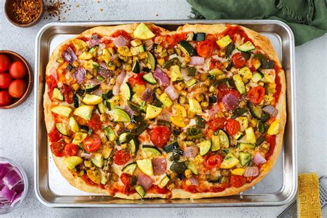 How does Roasted Vegetable Pizza fit into your Daily Goals - calories, carbs, nutrition