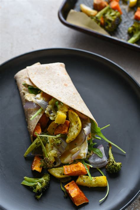 How does Roasted Vegetable Wrap, workplace fit into your Daily Goals - calories, carbs, nutrition