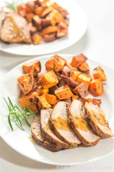 How does Rosemary Honey Glazed Pork Loin fit into your Daily Goals - calories, carbs, nutrition