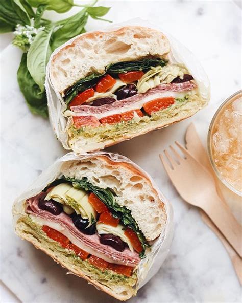 How does Rustic Antipasto Sandwich (mini) fit into your Daily Goals - calories, carbs, nutrition