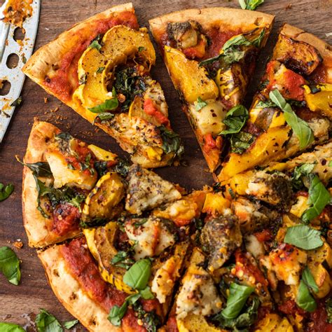 How does Rustic Fall Harvest Pizza fit into your Daily Goals - calories, carbs, nutrition