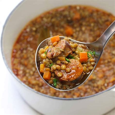 How does Rustic Lentil Soup 16 oz fit into your Daily Goals - calories, carbs, nutrition