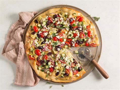 How does Rustic Mediterranean Pizza fit into your Daily Goals - calories, carbs, nutrition