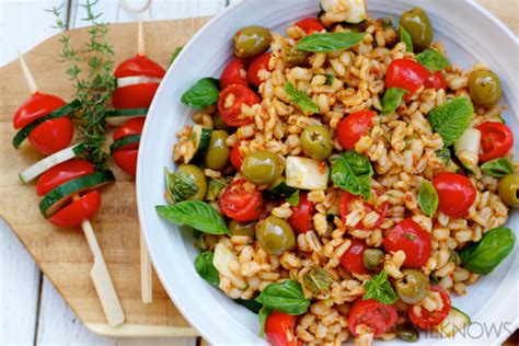 How does Salad Barley Mediterranean 1 oz fit into your Daily Goals - calories, carbs, nutrition