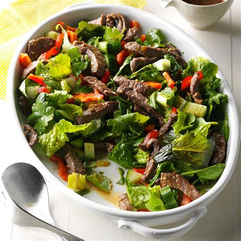 How does Salad Beef & Broccoli Spicy Asian 1 oz fit into your Daily Goals - calories, carbs, nutrition