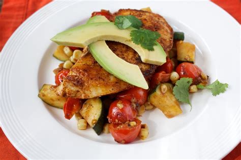 How does Salad Entree Ancho Chicken Corn & Zucchini Salad fit into your Daily Goals - calories, carbs, nutrition