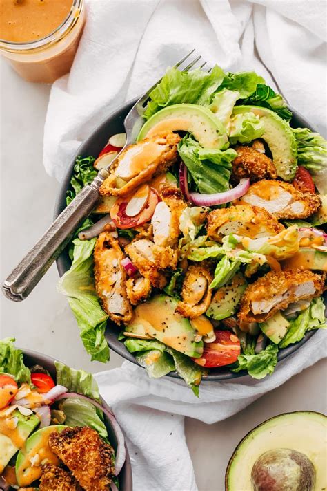 How does Salad Entree Chicken Crispy BBQ fit into your Daily Goals - calories, carbs, nutrition