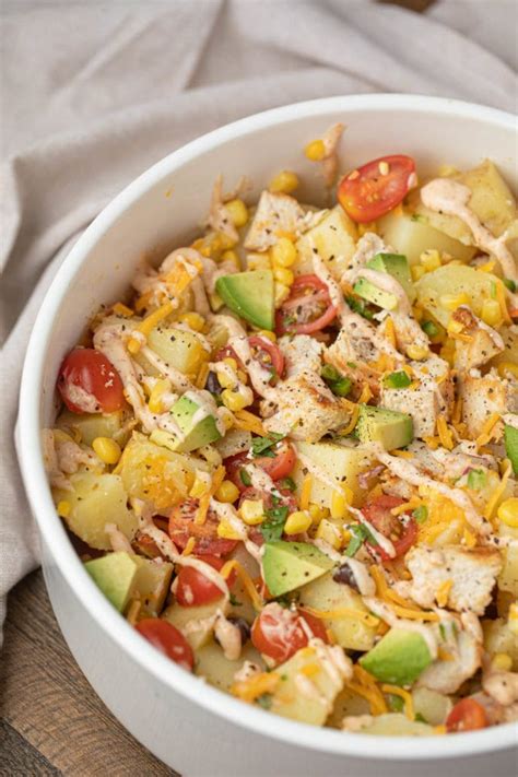 How does Salad Potato Red Steamed Southwestern 1 oz fit into your Daily Goals - calories, carbs, nutrition