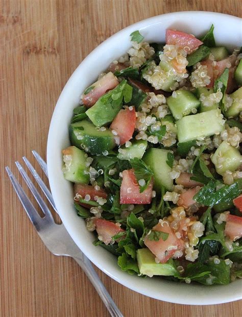 How does Salad Quinoa Cucumber 3 oz fit into your Daily Goals - calories, carbs, nutrition