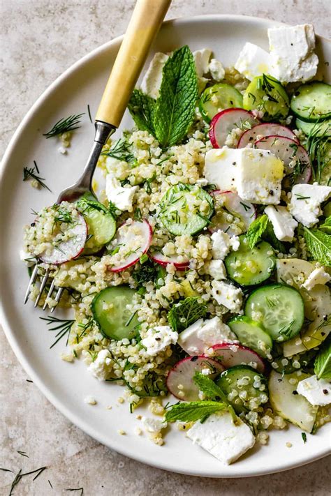 How does Salad Quinoa Cucumber HC 3 oz fit into your Daily Goals - calories, carbs, nutrition