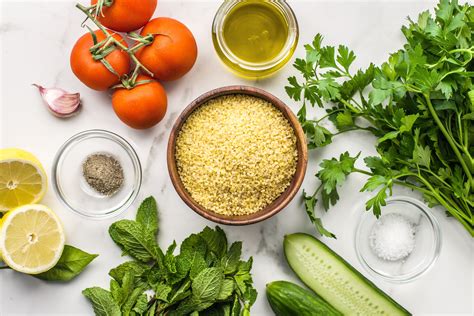 How does Salad Tabbouleh 1/2 Cup fit into your Daily Goals - calories, carbs, nutrition