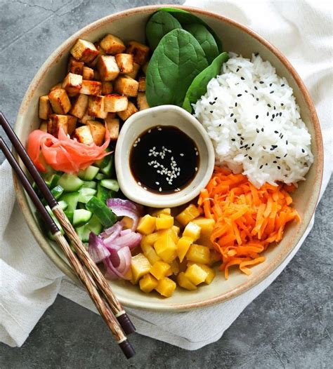 How does Salade pokA?bowl tofu fit into your Daily Goals - calories, carbs, nutrition