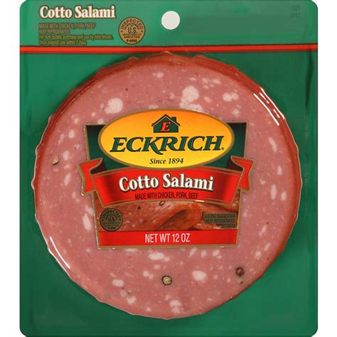 How does Salami Cotto Presliced 6 EA fit into your Daily Goals - calories, carbs, nutrition