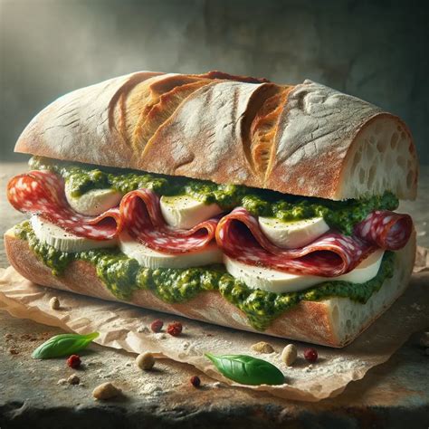 How does Salami and Fresh Mozzarella Panini fit into your Daily Goals - calories, carbs, nutrition