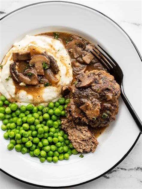 How does Salisbury Steak with Mushroom Sauce fit into your Daily Goals - calories, carbs, nutrition