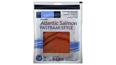 How does Salmon Atlantic Fresh Pastrami 3 oz fit into your Daily Goals - calories, carbs, nutrition