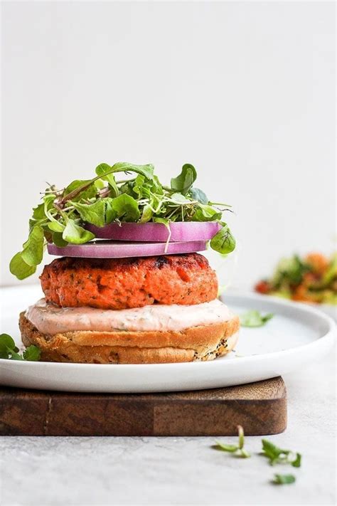 How does Salmon Burger fit into your Daily Goals - calories, carbs, nutrition