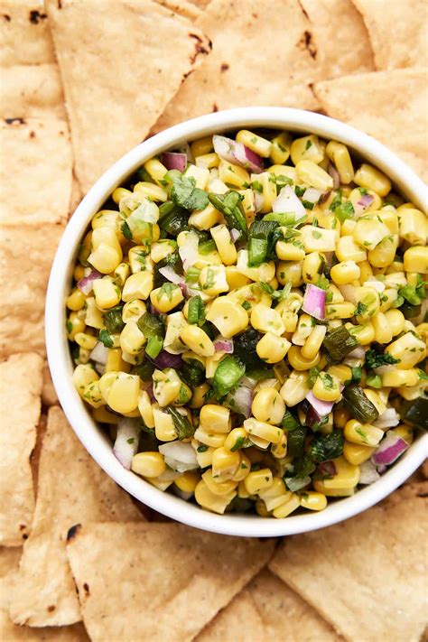 How does Salsa Corn Roasted 1/4 Cup fit into your Daily Goals - calories, carbs, nutrition