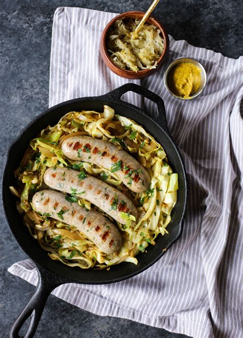 How does Sand Bratwurst Braised Cabbage & Apple fit into your Daily Goals - calories, carbs, nutrition