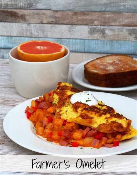 How does Sand Brkf Farmers Omelet fit into your Daily Goals - calories, carbs, nutrition