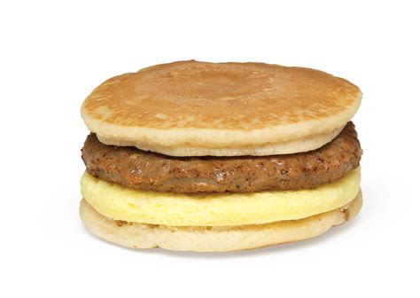 How does Sand Brkf Pancake Egg Sausage Cheese & Syrup fit into your Daily Goals - calories, carbs, nutrition