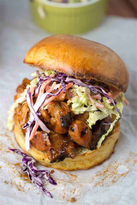 How does Sand Chicken Pulled BBQ Cider Vinaigrette Wheat Bun CMP fit into your Daily Goals - calories, carbs, nutrition