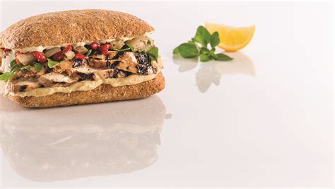 How does Sand Chicken Rndm Grilled Tuscan Hummus Multigrain Roll fit into your Daily Goals - calories, carbs, nutrition