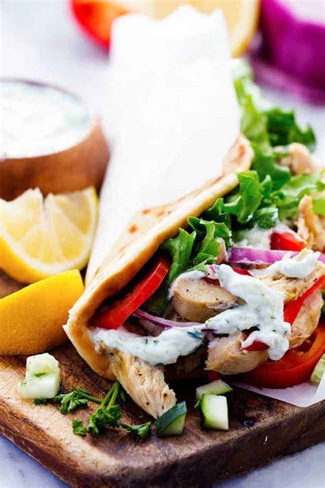 How does Sand Gyro Greek Chicken fit into your Daily Goals - calories, carbs, nutrition